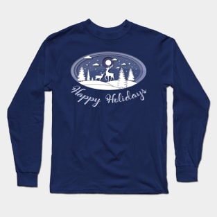 Happy Holidays Long Sleeve T-Shirt